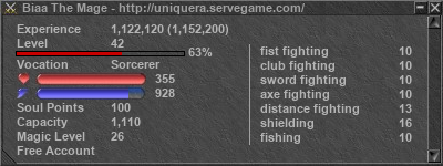 Signature for player Biaa The Mage