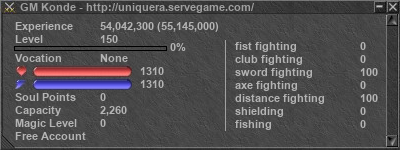 Signature for player GM Konde