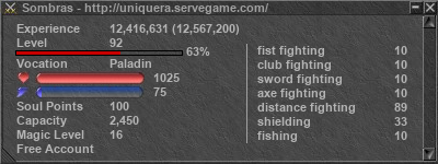 Signature for player Sombras